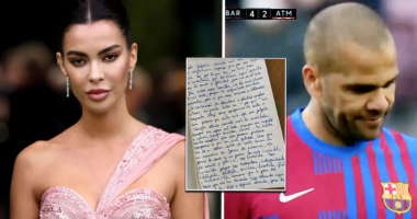 Gruaja e Dani Alves konfirmon divorcin nga Dani Alves me një letër emocionuese