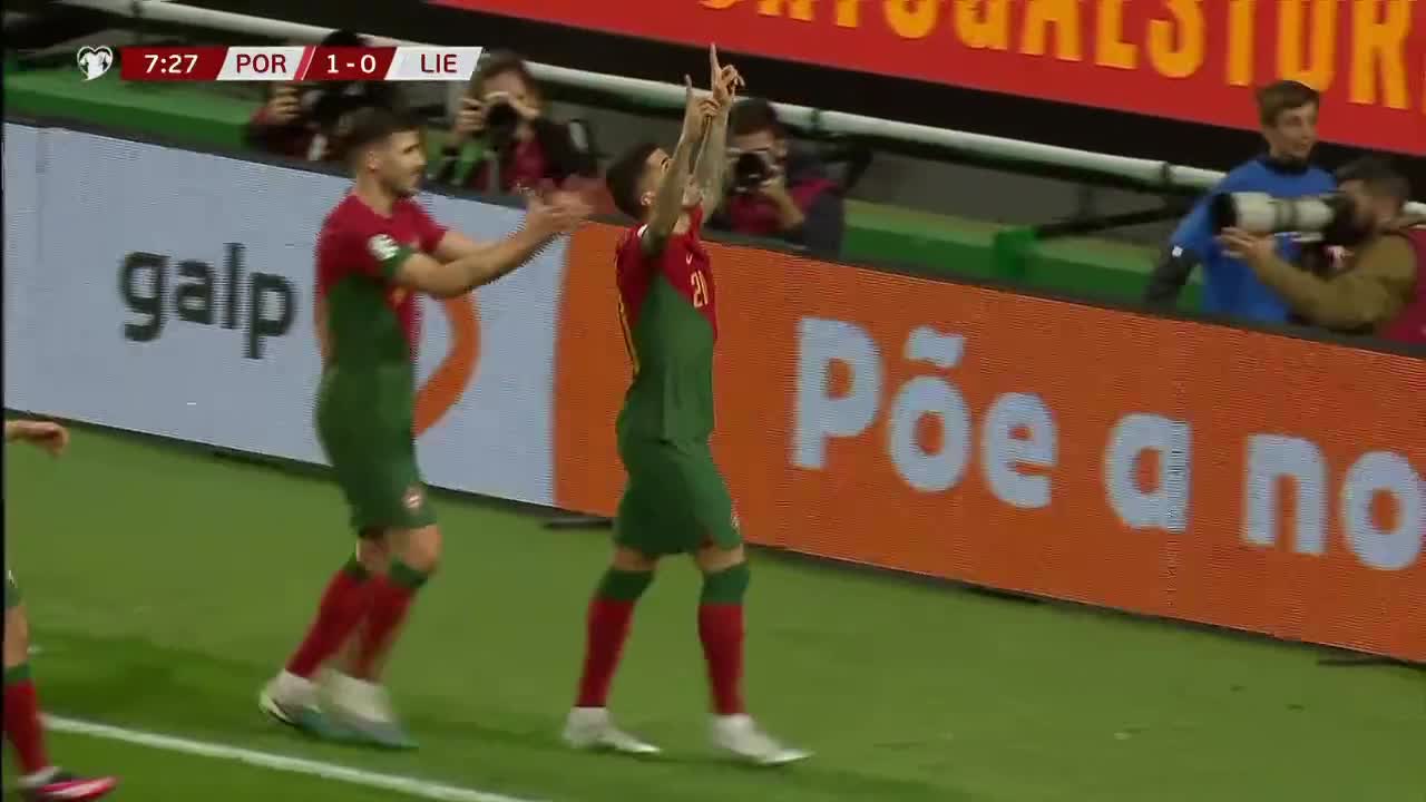 VIDEO/ Mbrëmja hapet me një eurogol, Joao Cancelo gjen të parin përballë Lihtenshtejnit