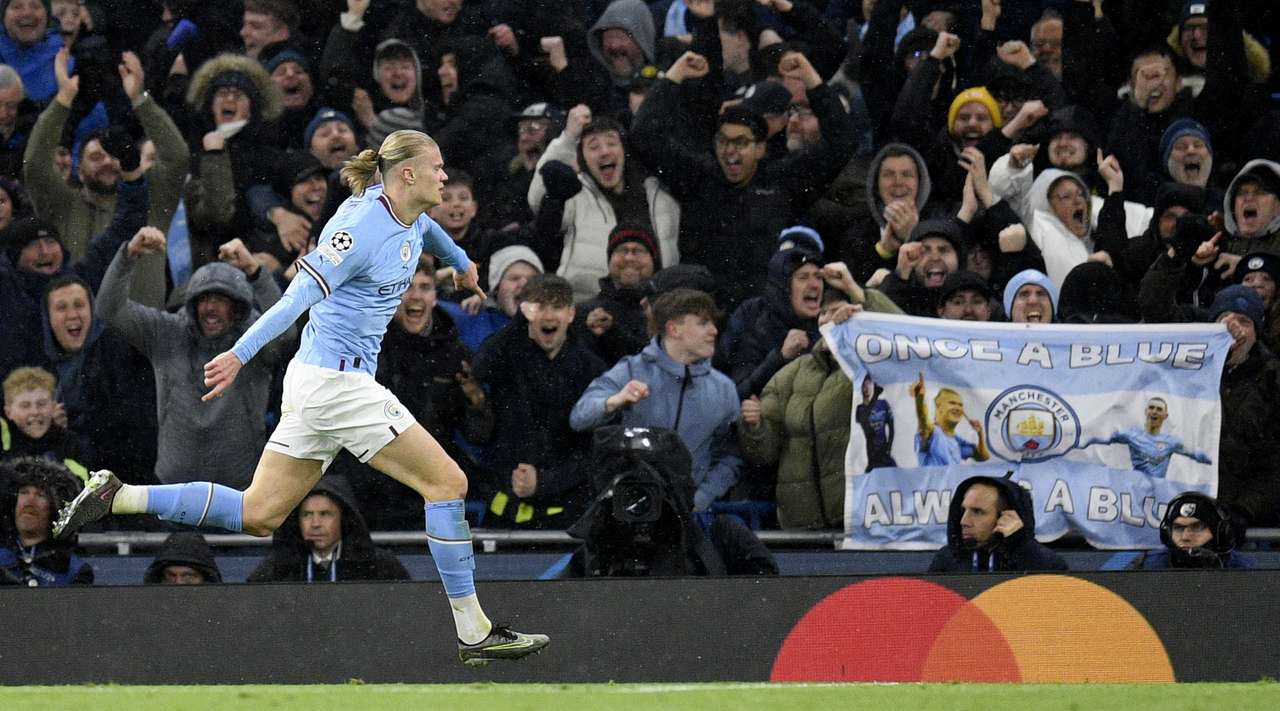 Haaland vendos rekord të ri te Manchester City për gola në një sezon