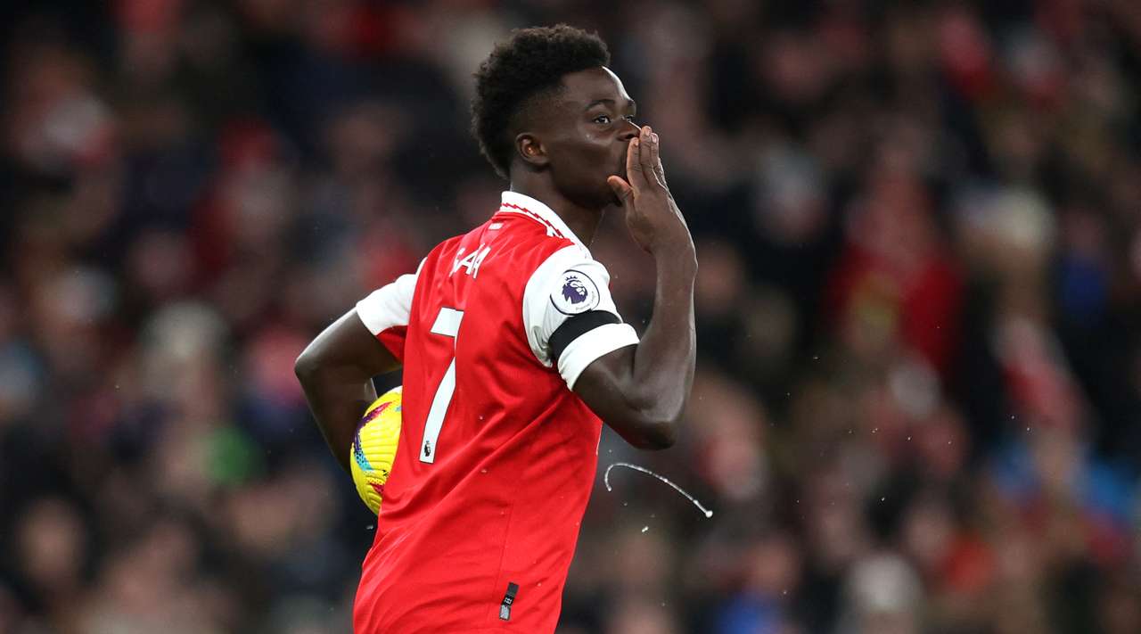 Bukayo Saka hyn në historinë e Premier League, 22-vjeçari shpallet për herë të parë “Lojtari i Muajit”