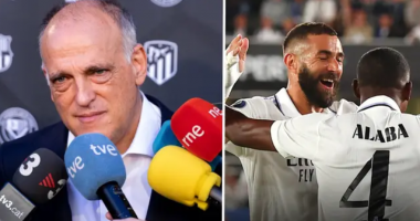Duke kujtuar kur presidenti i La Ligas, Tebas deklaroi dashurinë e tij të pavdekshme për Real Madridin