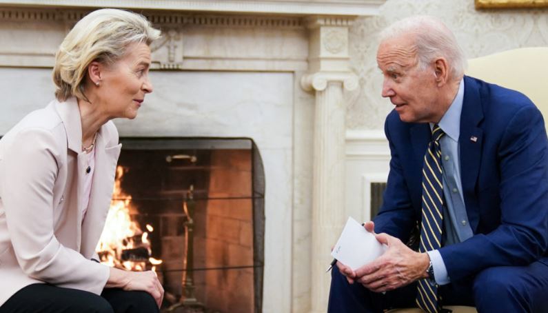 Von Der Leyen takon Biden: Me ndihmën e SHBA-së, BE po lirohet nga gazi rus