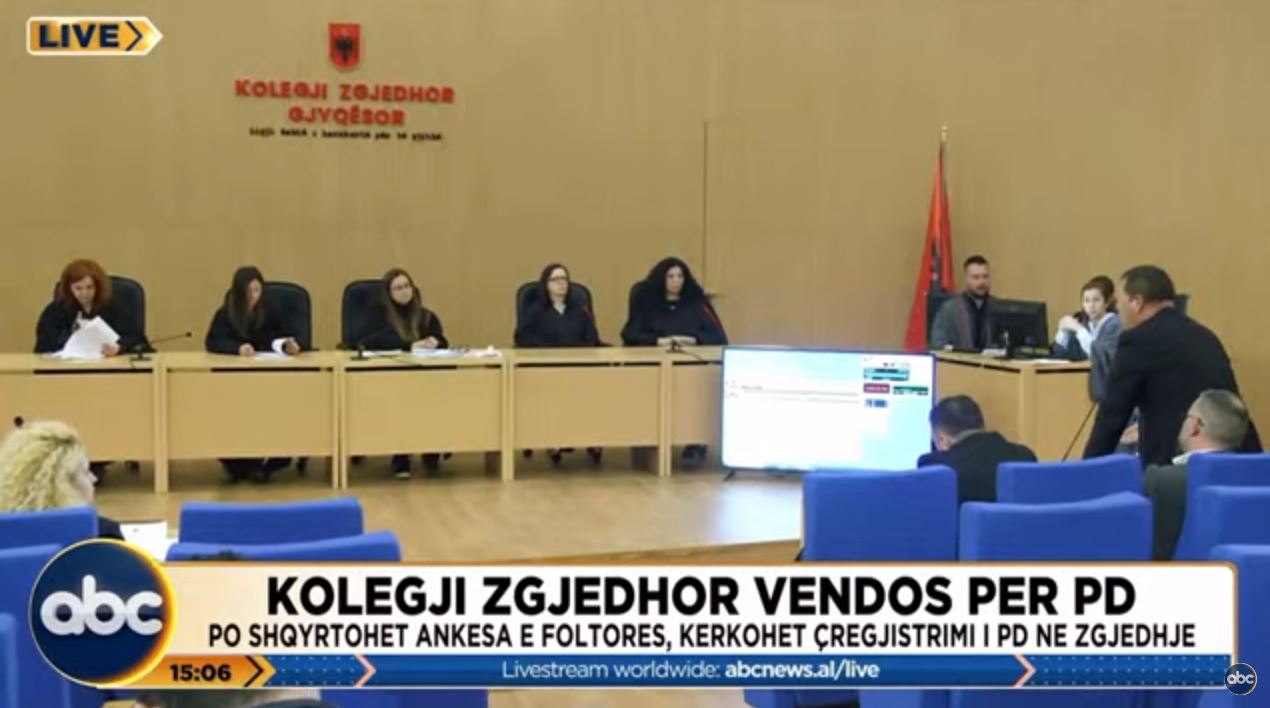 PD në zgjedhje, Kolegji Zgjedhor vendos sot/ Shqyrtohet ankesa e Foltores për çregjistrimin e PD