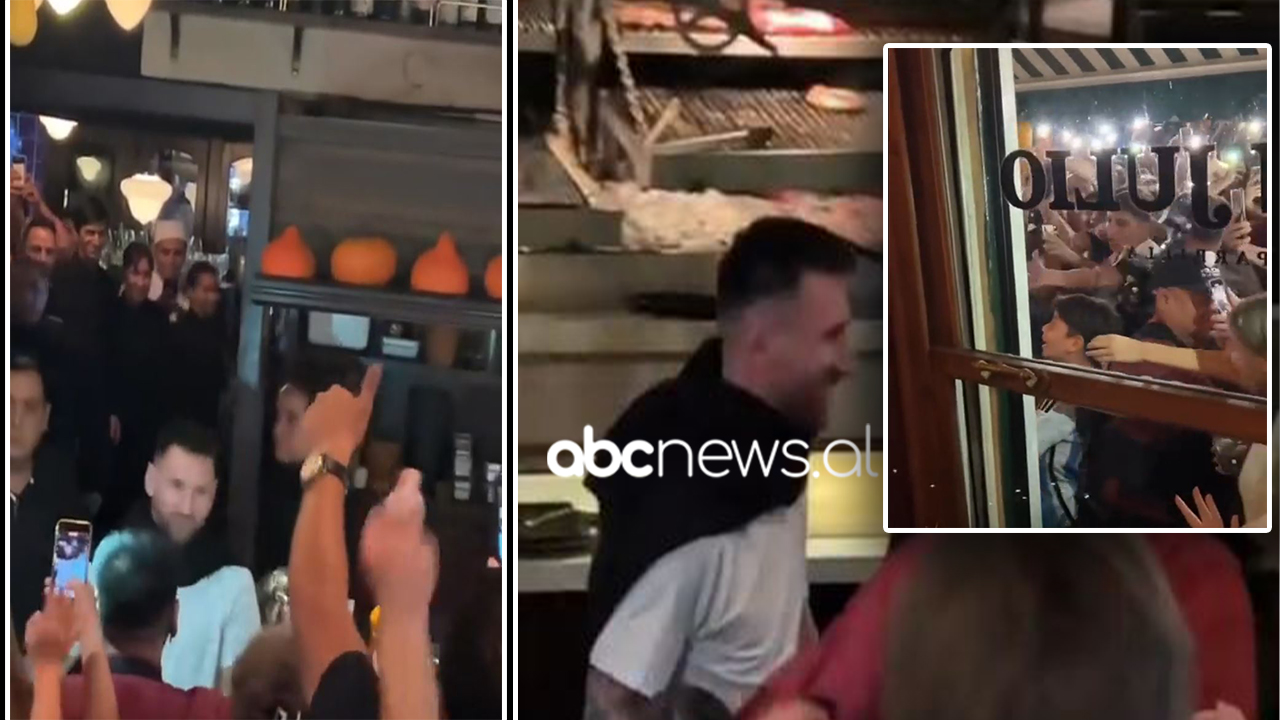 VIDEO/ Messi darkon në një restorant në Buenos Aires, tifozët rrethojnë lokalin të emocionuar