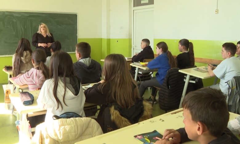 Maqedoni e Veriut, nxënësit flasin më mirë anglisht sesa shqip