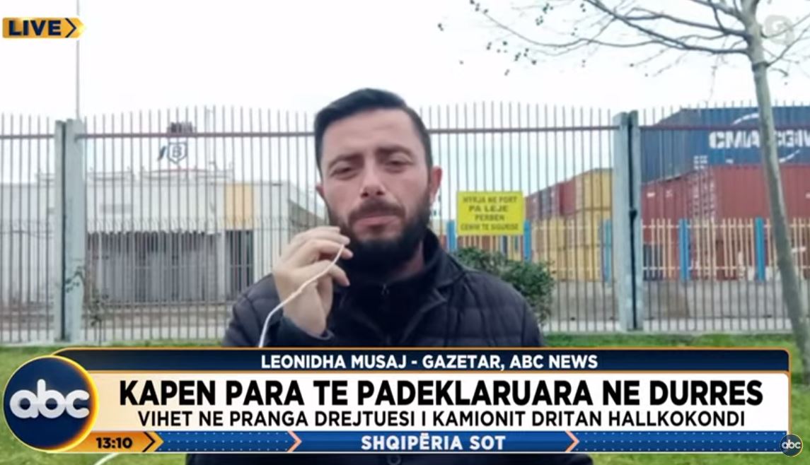 EMRI/ Euro dhe paund të padeklaruara në kabinën e kamionit, nga është origjina e parave të pista?