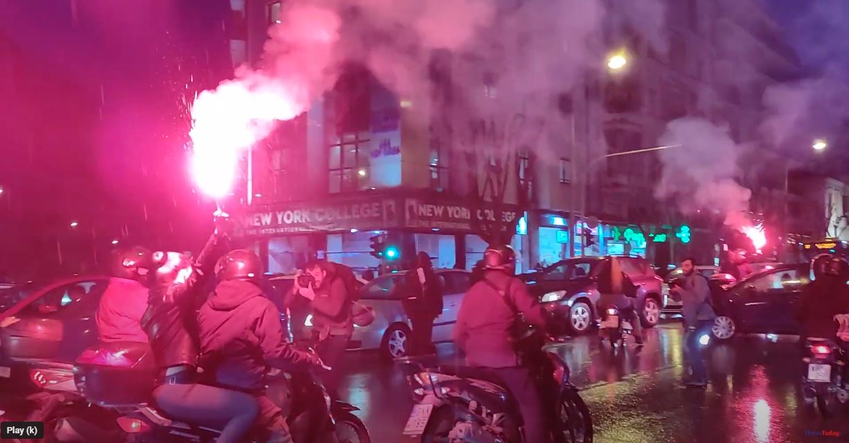 “Ishte një krim i paramenduar, ne duam drejtësi”, studentët protestë në Selanik për viktimat e tragjedisë hekurudhore