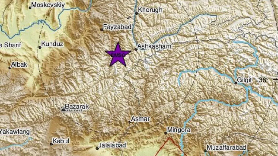 Tërmet i fuqishëm me magnitudë 6.5 “shkund” Afganistanin