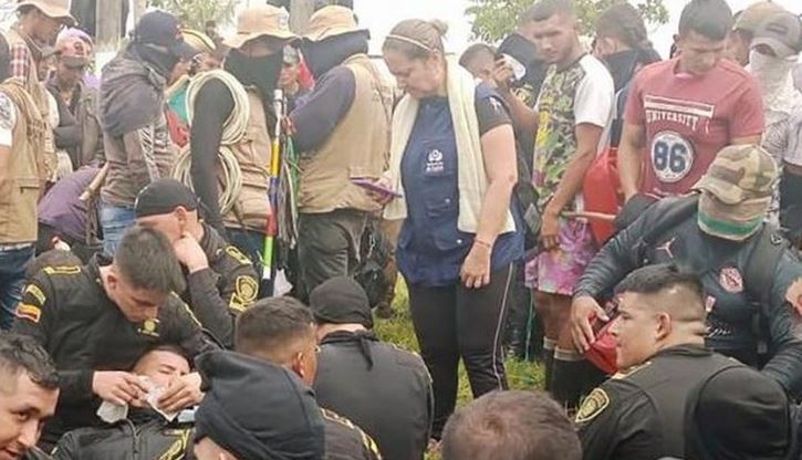 U morën peng gjatë trazirave, lirohen 79 policë në Kolumbi