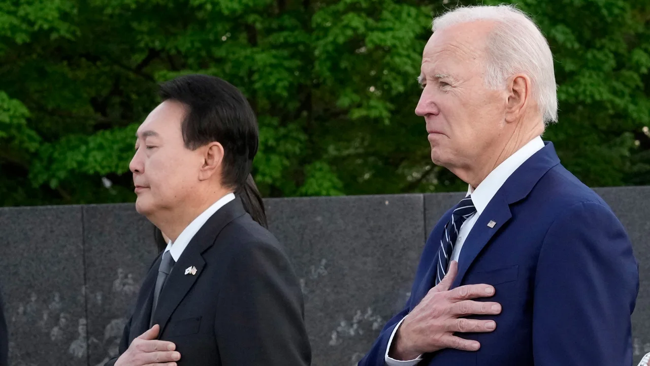 Joe Biden mirëpret presidentin e Koresë së Jugut në Shtëpinë e Bardhë