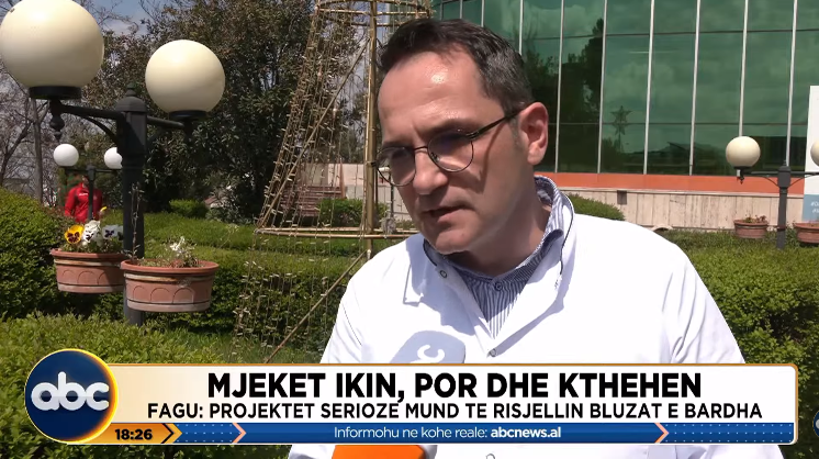 Mjekët ikin, por dhe kthehen, Fagu: Projektet serioze mund të risjellin bluzet e bardha