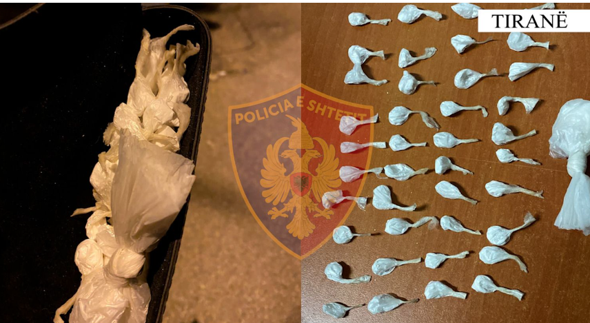Tirana, young woman arrested for dealing drugs