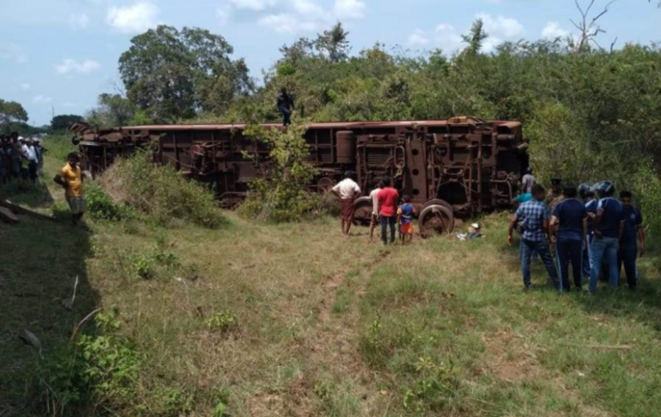 Treni del nga shinat në Sri Lanka, raportohet për 16 të plagosur