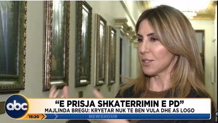 “E prisja shkatërrimin e PD”, Majlinda Bregu: Kryetar nuk të bën vula dhe as logo