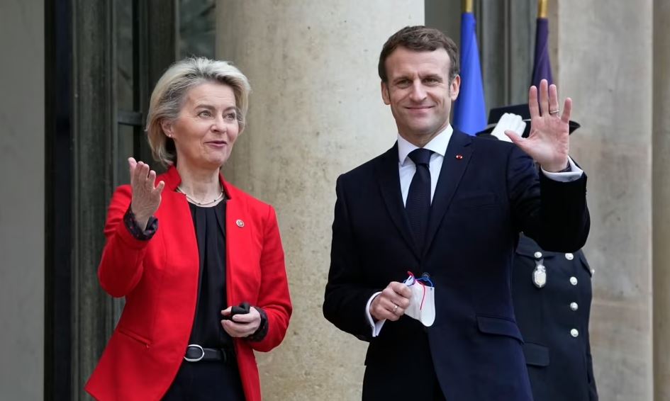 Macron dhe Von der Leyen takohen sot me Xi Jinping