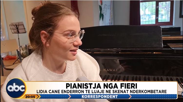 Pianistja nga Fieri, Lidia Cane ëndërron të luajë në skenat ndërkombëtare