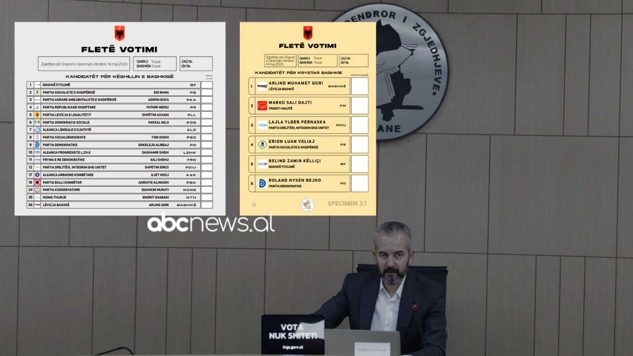 Si do të votojmë më 14 maj? KQZ miraton fletët e votimit