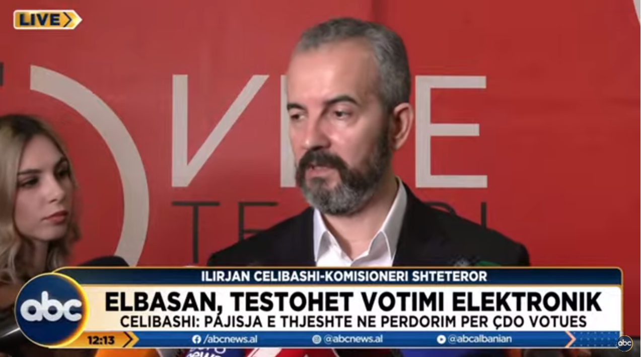 Testohet votimi elektronik, Celibashi: Pajisja 100% e sigurtë, garantohet fshehtësia e votës