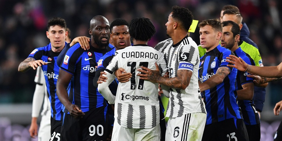 Kaosi në ndeshjen Juventus-Inter: Gjyqtari Sportiv jep ndëshkimin për lojtarët e përfshirë dhe ultrasit e Juves