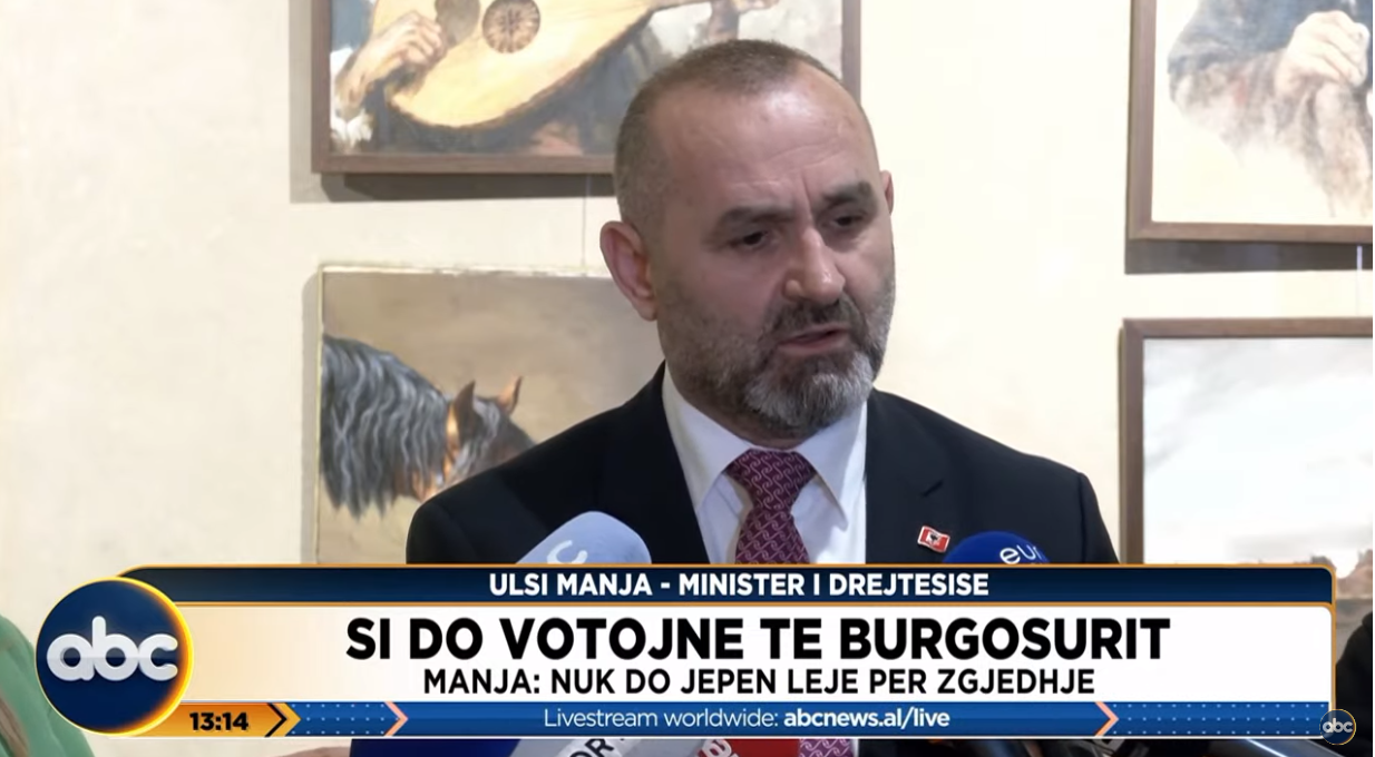 “Të dënuarit votim brenda burgjeve”, Manja: Nuk do jepen leje për të burgosurit për zgjedhje