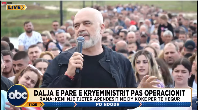 I kthehet fushatës, Rama nga Kamza: Në maj të heqim apendesitin me ‘dy koka’