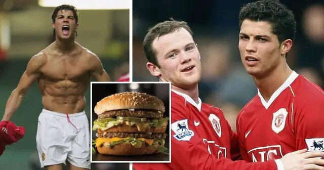 Wayne Rooney tregoi se si e çoi Cristiano Ronaldon në McDonald’s