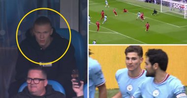 Haaland feston fitoren ndaj Liverpool si i “çmendur” në tribunë