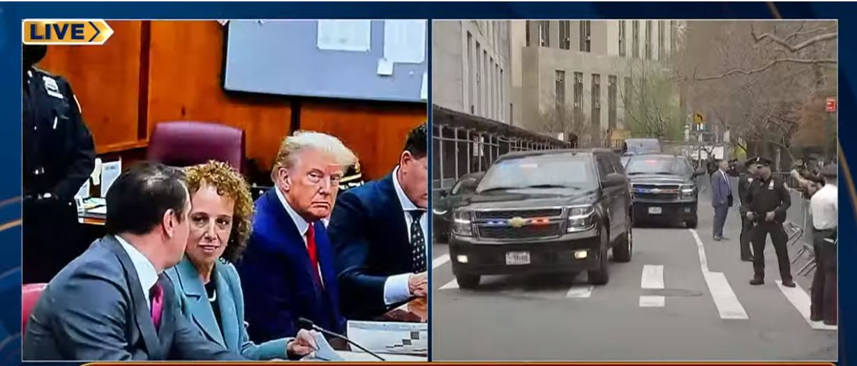 Trump largohet nga gjykata, ish presidenti u vetëdeklarua i pafajshëm për 34 akuzat penale