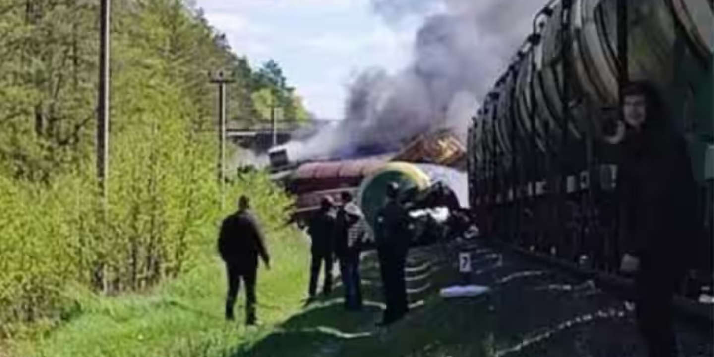 Krime, një tren mallrash del nga shinat