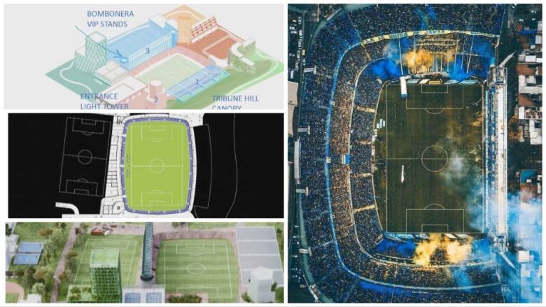 FOTO/ Përcaktohet studio fituese e stadiumit të ri të Durrësit, Teuta i “vjedh” argjentinasve “Bombonera”-n