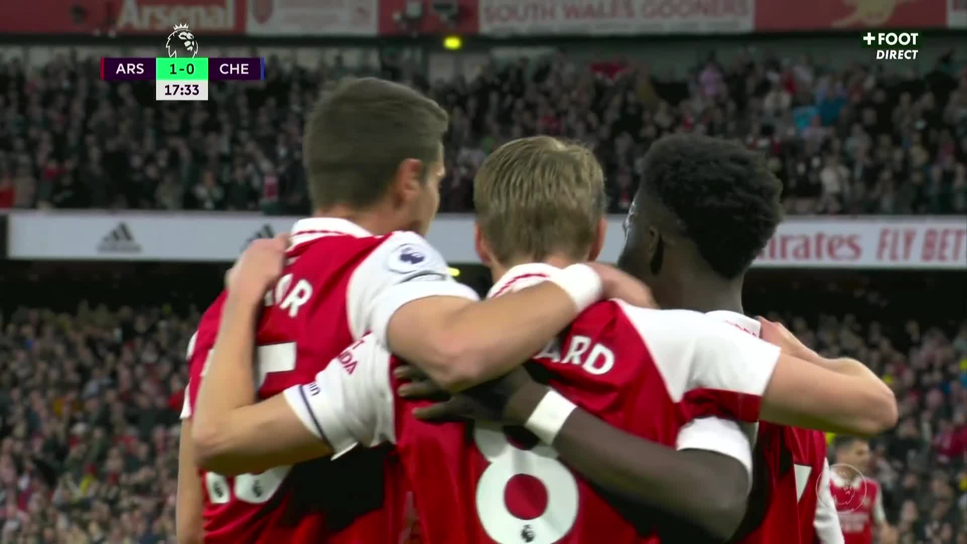 VIDEO/ Arsenal nuk dorëzohet, Odegaard ndëshkon “blutë” në “Emirates”