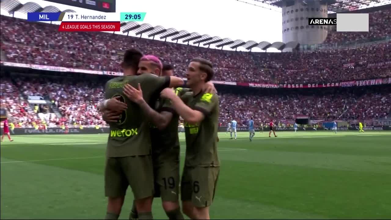 VIDEO/ Theo Hernandez shënon gol si në “Playstation”, “çmendet” San Siro