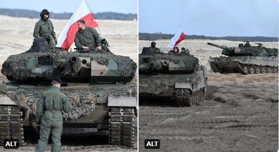 Polonia i ka dhënë Ukrainës më së shumti tanke deri më tani