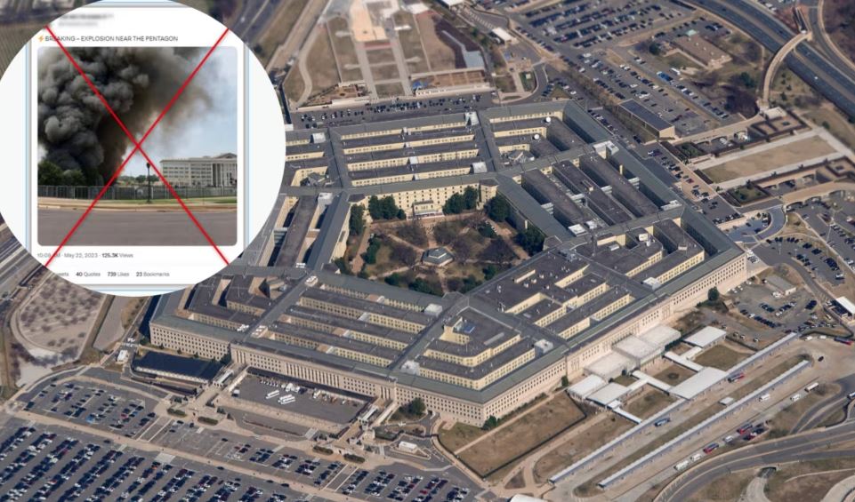 “Shpërthim pranë Pentagonit”, fotografia e rreme që tronditi tregun e aksioneve