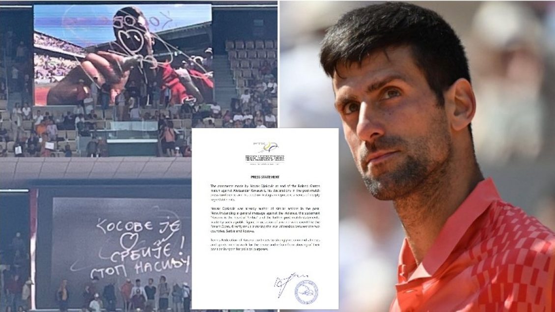 Gjesti provokativ dhe politik i Djokovic, reagon Federata e Tenisit e Kosovës