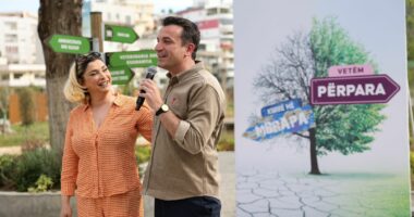 Çilieta Xhilaga dhe demokratët e zonës te Liqeni i Thatë i bashkohen Veliajt: Kur jam bërë unë dhe gjyshja ime 80 vjeç me PS, mos ngeltë më demokrat pa u kthyer