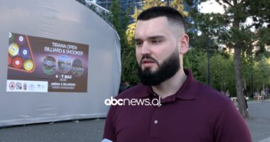 Bilardo, kampioni i botës në Tiranë/ Ylli shqiptar, Eklent Kaçi, merr pjesë në Turneun e Hapur në kryeqytet