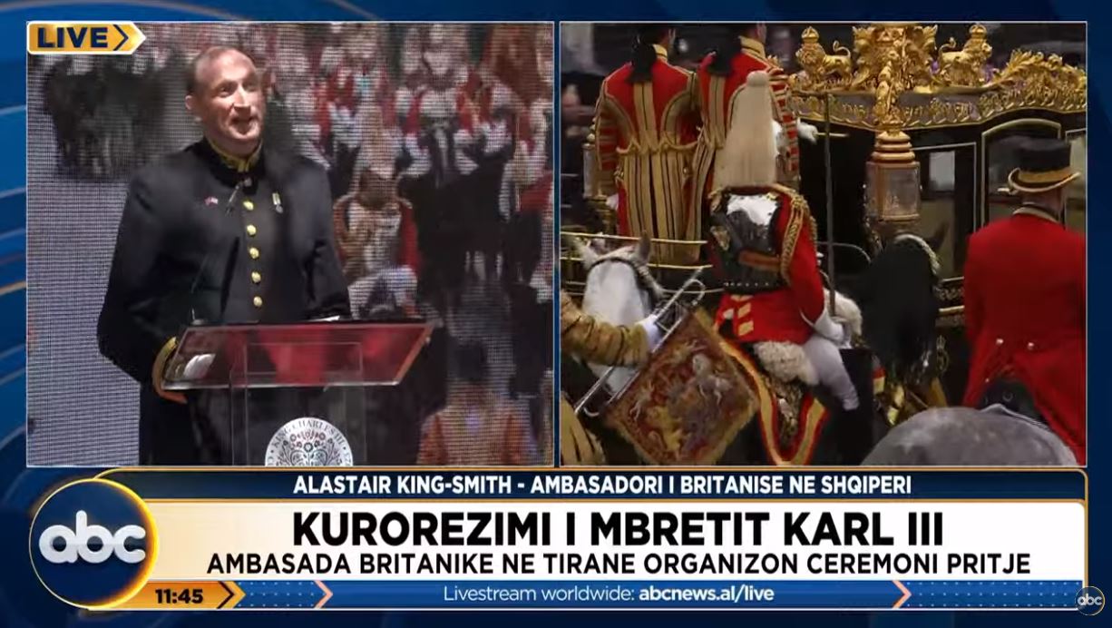 Kurorëzimi i Mbretit, ambasadori britanik në Tiranë: Mbreti figurë që na bën bashkë