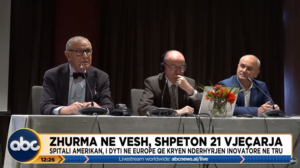 Zhurma në vesh, shpëton 21-vjeçarja/ Spitali Amerikan, i dyti në Europë që kryen ndërhyrjen inovatore në tru