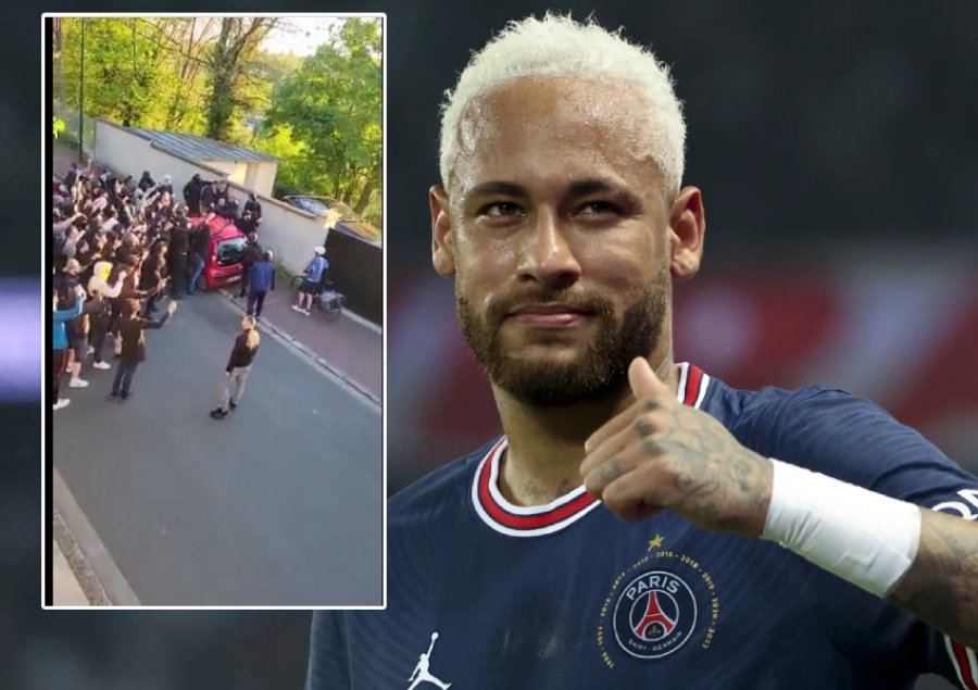 Neymar dërgon mesazh paqeje pasi tifozët e zemëruar protestuan jashtë shtëpisë së tij