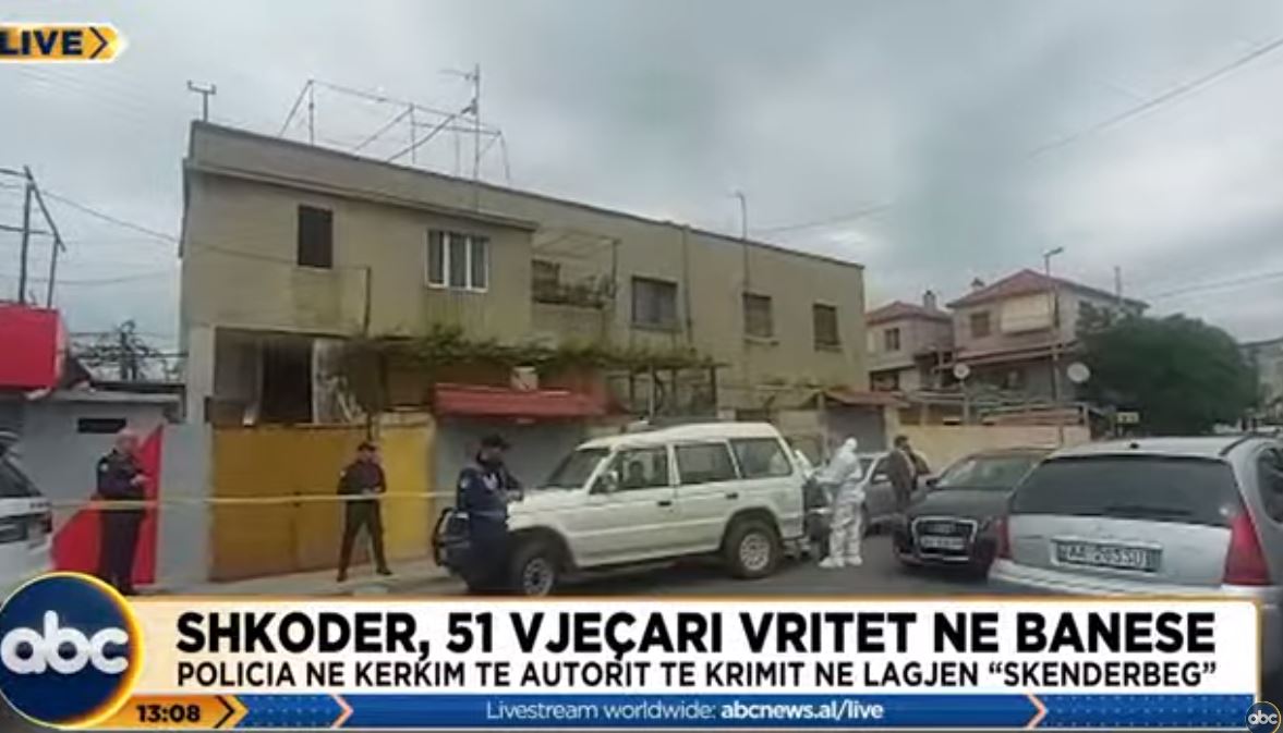 Vrasja në Shkodër, policia në kërkim të autorit të dyshuar