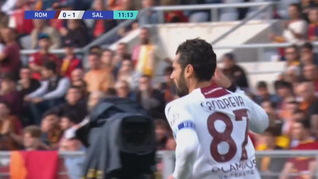 VIDEO/ Salernitana kalon në avantazh, Candreva i shënon supergol Romës