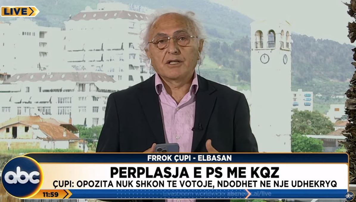 Çupi: Opozita qëndroi shumë kohë në stol, nuk ka qenë e gatshme për zgjedhjet