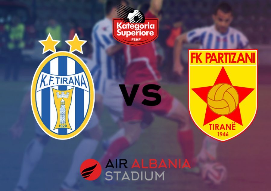 FK Partizani Tirana vs KF Tirana, Kategoria Superiore