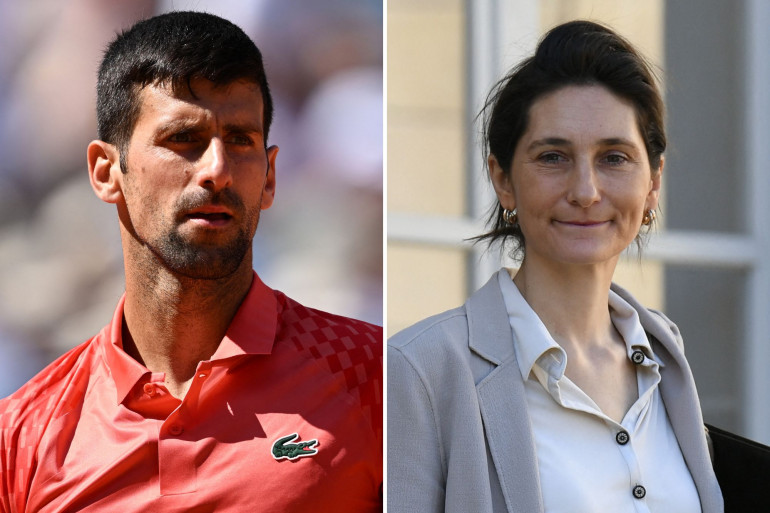 Ministrja franceze e sportit paralajmëron Djokovic: Mesazhet politike mos të përsëriten më