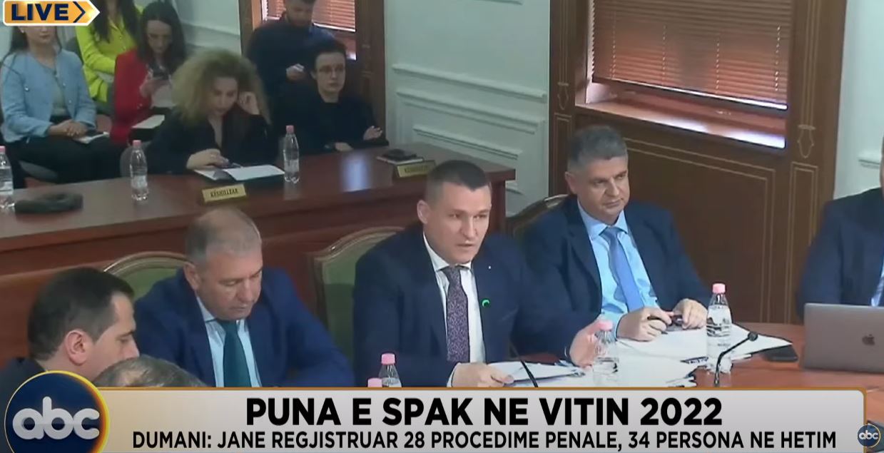 Bilanci i SPAK për vitin 2022/ Dumani: 69 procedime penale për korrupsion, janë përdorur edhe agjentë të infiltruar