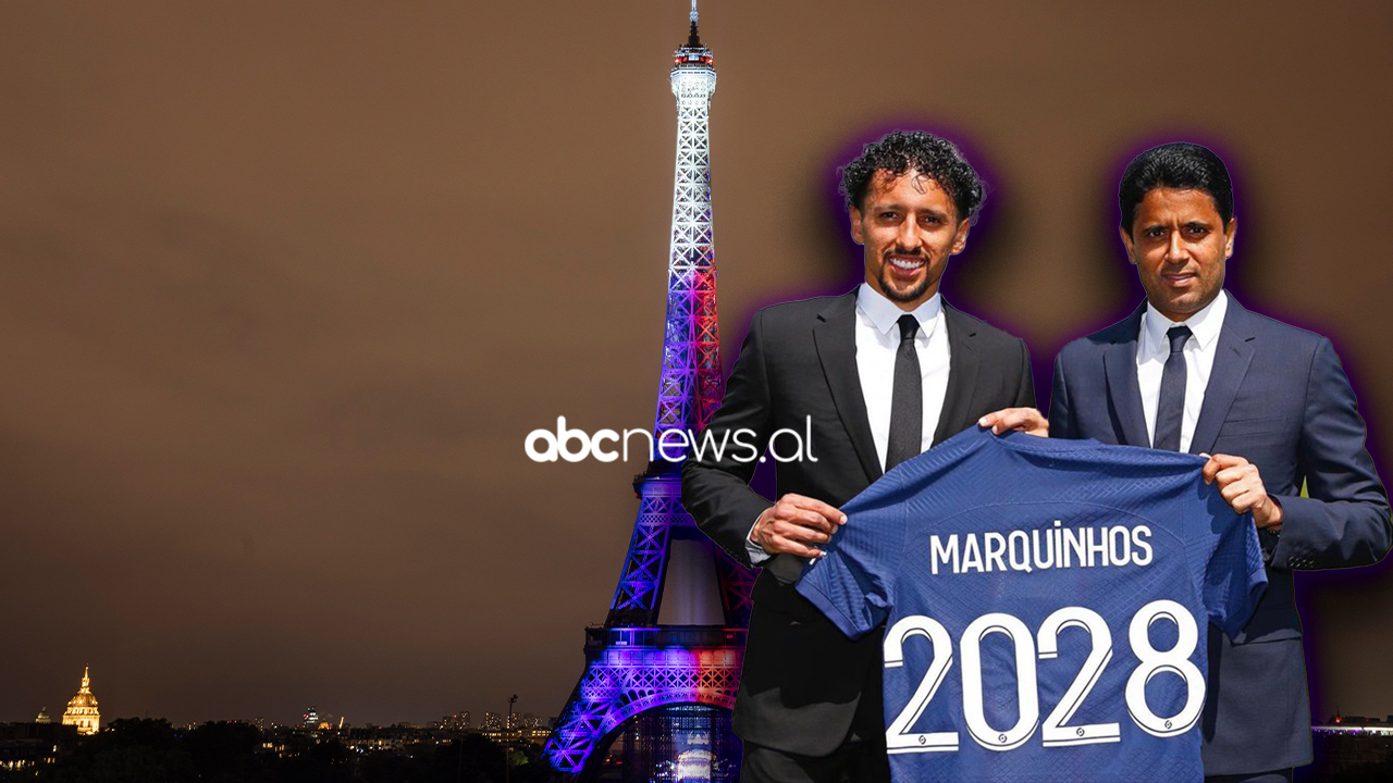 Zyrtare/ Marquinhos rinovon me Paris Saint-Germain