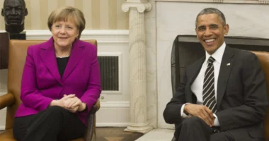 Obama në Berlin, darkoi me ish-kancelaren Merkel
