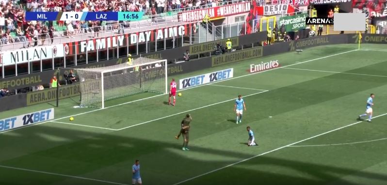VIDEO/ Shpërthen festa në San Siro, Milan në avantazh ndaj Lazios