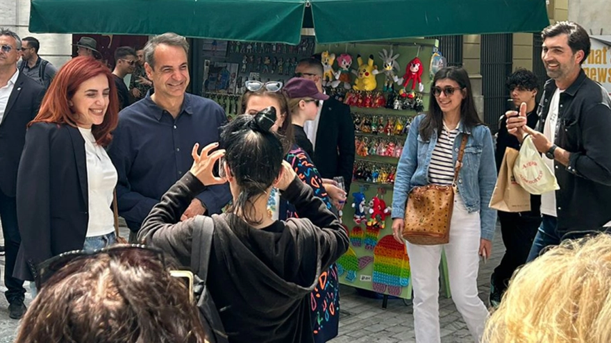 Mitsotakis takon qytetarët 24 orë para zgjedhjeve: Janë më të ngrohtë ndaj meje në krahasim me 2019